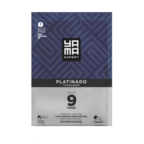 Pó Descolorante Yamá Platinado 50g clareamento platinado