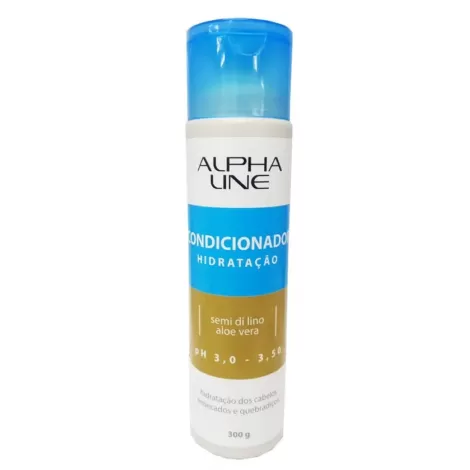 Condicionador Alpha Line Hidratação Profunda 300g hidratante restaurador