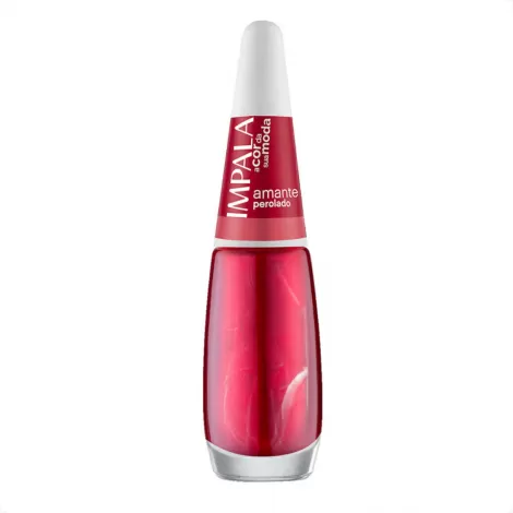 Esmalte Perolado Impala Amante 7.5ml vermelho brilho intenso longa duração