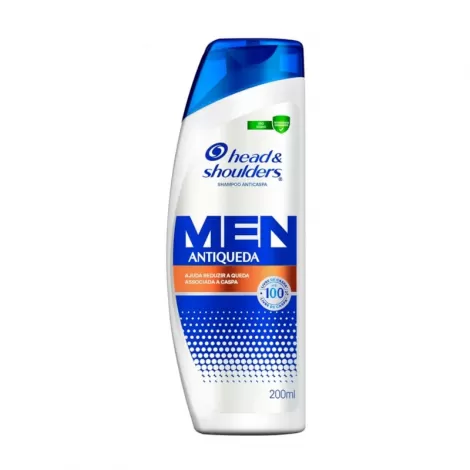 Shampoo Anticaspa Antiqueda Head & Shoulders Men 200ml fortalecedor refrescante