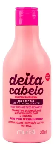 Shampoo Muriel Deita Cabelo 300ml hidratante selante