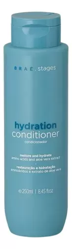 Condicionador Braé Stages Hydration Aloe Vera 250ml hidratante restaurador