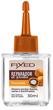 Reparador de Pontas Fixed Tucumã 30ml nutrição brilho