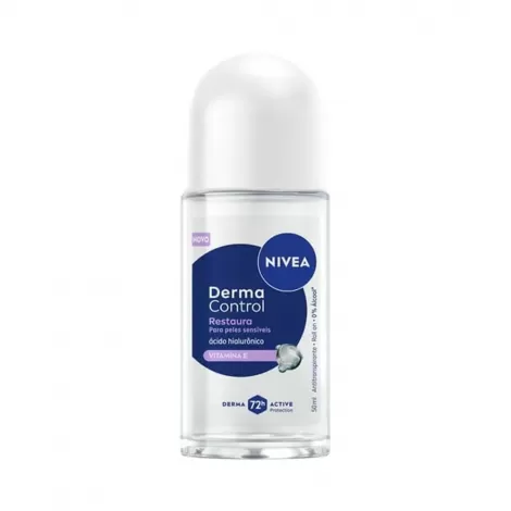 Desodorante Nivea Derma Control Restaura 50ml proteção cuidado