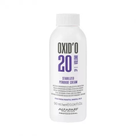 Água Oxigenada Alfaparf 20 Volumes 90ml fixação duradoura resultado profissional