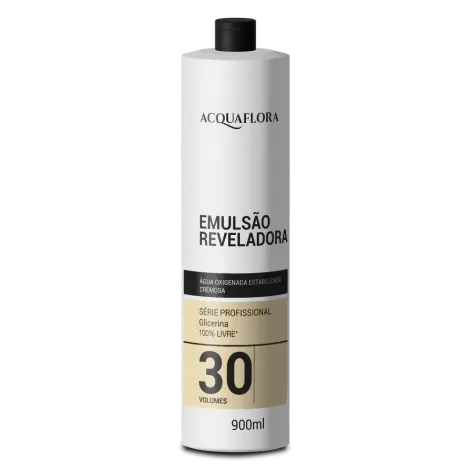 Acquaflora Oxigenada Cremosa 30 Vol 900ml hidratante protetora