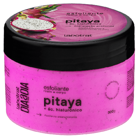 Labotrat Creme Esfoliante Corporal Pitaya 330g revitalizante hidratante