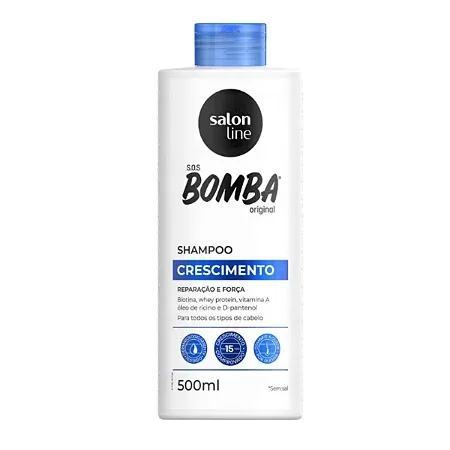 Shampoo Salon Line S.O.S Bomba Crescimento Reparação 500ml