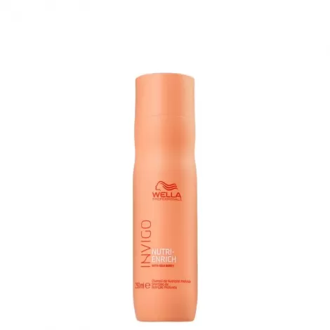 Shampoo Wella Invigo Nutri Enrich 250ml hidratação brilho