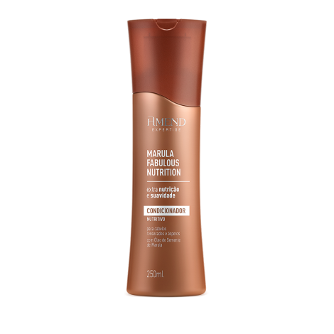 Condicionador Nutritivo Amend Marula Fabulous Nutrition 250ml hidratante desembaraçante