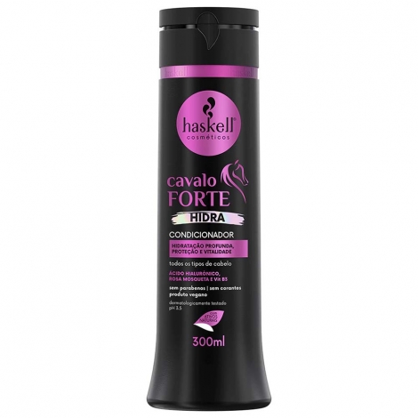 Condicionador Haskell Cavalo Forte Hidra 300ml fortalecedor hidratante