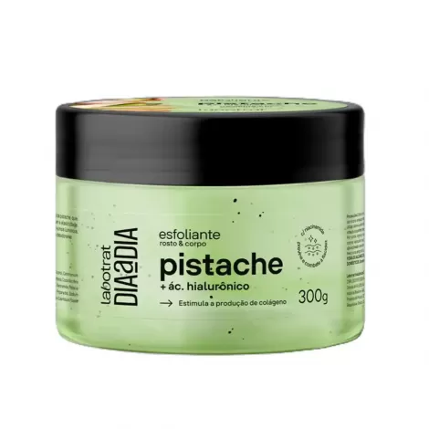 Labotrat Esfoliante Corporal Pistache 300g renovação celular suavidade sofisticada