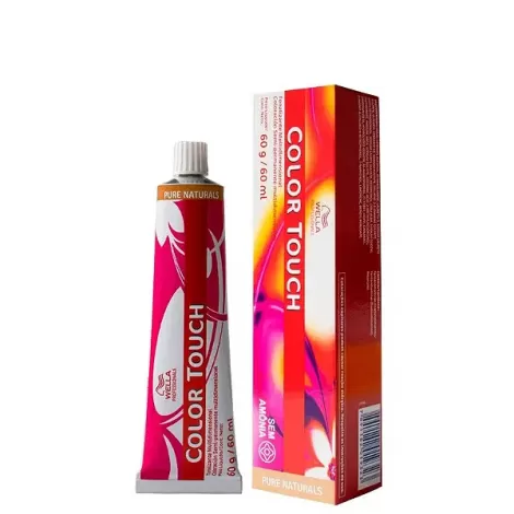 Wella Color Touch 9 /01 Louro Ultraclaro Natural Acinzentado Tonalizante 60g brilho cobertura