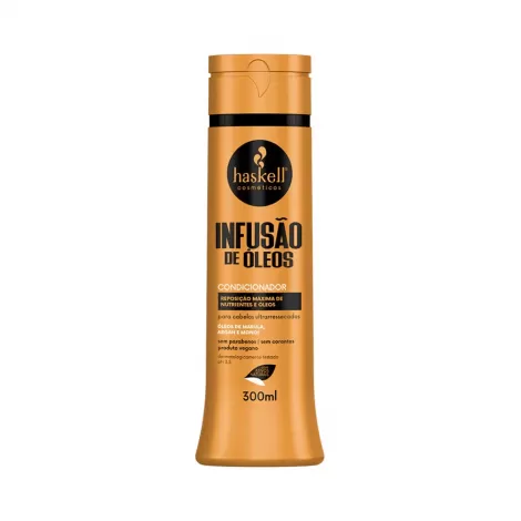 Condicionador Haskell Infusão de Óleos 300ml hidratante nutritivo
