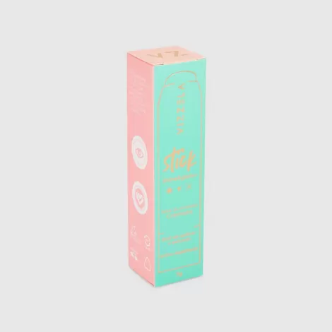 Vizzela Stick Iluminador 02 Glow Perolado Rosado textura cremosa brilho espelhado