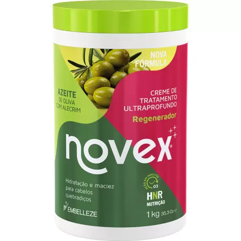 Novex Azeite de Oliva Creme Tratamento 1kg hidratação nutrição