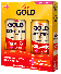 Kit Niely Gold Reconstrução Potente Shampoo 275ml Condicionador 175ml força brilho