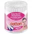 Cotton Line Hastes Demaquilantes 150 unidades maquiagem precisa hipoalergênico