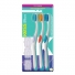 Kess Escova Dental Combo Plus Macia 3 unidades limpeza profunda conforto gengival